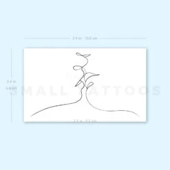 Kiss Temporary Tattoo By 1991.ink (Set Of 3) -Da Vinci Shop 1693076736 image1 st 750px