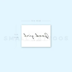 Good Girl Temporary Tattoo (Set Of 3) 9 Good Girl Temporary Tattoo (Set Of 3) -Da Vinci Shop 1693084017 image1 st 750px