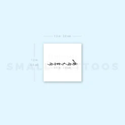 'Karma' Temporary Tattoo (Set Of 3) -Da Vinci Shop 1693147417 image1 st 750px