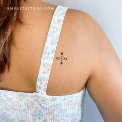 Mindfulness Symbol Temporary Tattoo (Set Of 3)