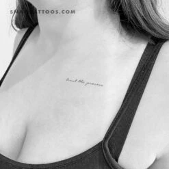 Trust The Process Temporary Tattoo (Set Of 3) -Da Vinci Shop 1693169549848