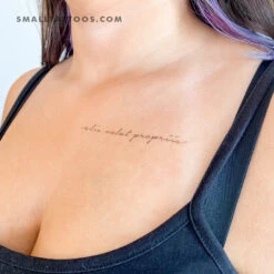 Alis Volat Propriis Temporary Tattoo (Set Of 3)