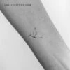Minimalist Hummingbird Temporary Tattoo (Set Of 3) -Da Vinci Shop 1693901484889