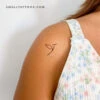 Minimalist Hummingbird (Right) Temporary Tattoo (Set Of 3)