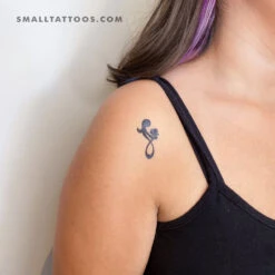 Infinity Mother, Daughter And Son Symbol Temporary Tattoo -Da Vinci Shop 1694622029148