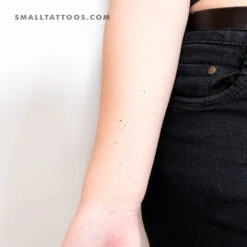 Minimalist Taurus Constellation Temporary Tattoo (Set Of 3) -Da Vinci Shop 1695066424501