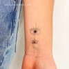 Eye Lotus Temporary Tattoo By 1991.ink (Set Of 3) -Da Vinci Shop 16950668557