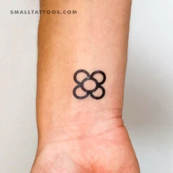 Flower Of Barcelona Temporary Tattoo - Set Of 3 -Da Vinci Shop 1695068776772