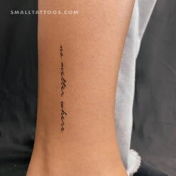 No Matter Where Temporary Tattoo (Set Of 3) -Da Vinci Shop 1696317688847