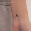 Ampersand Temporary Tattoo (Set Of 3) -Da Vinci Shop 1696964639860