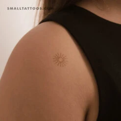 Solar Sparkle Type II By Jakenowicz Temporary Tattoo - Set Of 3 -Da Vinci Shop 1697538777732