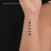 'Alive.' Temporary Tattoo (Set Of 3) -Da Vinci Shop 1697538887663