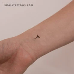 Algiz Rune Temporary Tattoo (Set Of 3)