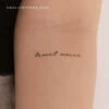 Temet Nosce Temporary Tattoo (Set Of 3) -Da Vinci Shop 1697539014284