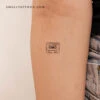 Cassette Temporary Tattoo (Set Of 3) -Da Vinci Shop 1698699666890