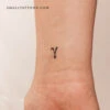 Gamma γ Temporary Tattoo (Set Of 3) -Da Vinci Shop 1698700359116