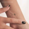 Single Bird On A Wire Temporary Tattoo -Da Vinci Shop 1699274035517
