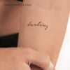 Darling Temporary Tattoo (Set Of 3) -Da Vinci Shop 1699274576184