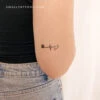 Love Hope Love Temporary Tattoo (Set Of 3) -Da Vinci Shop 1699274744906