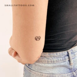 Little Pretzel Temporary Tattoo (Set Of 3)