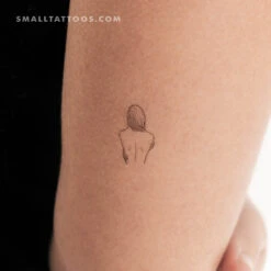 Self Love Woman Temporary Tattoo (Set Of 3)