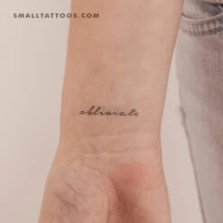 Obliviate Temporary Tattoo (Set Of 3)