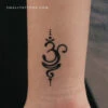 Sanskrit Om Symbol Temporary Tattoo (Set Of 3) -Da Vinci Shop 1699986884888