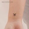 Taurus Zodiac Symbol Temporary Tattoo (Set Of 3) -Da Vinci Shop 1700461988579