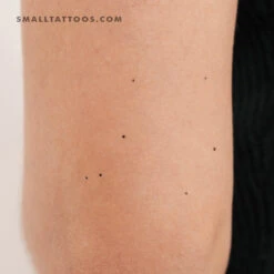 Minimalist Libra Constellation Temporary Tattoo (Set Of 3) -Da Vinci Shop 1700462309436