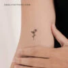 Tiny Flowers Temporary Tattoo (Set Of 3) -Da Vinci Shop 1701070292912