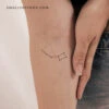 Small Dipper Constellation Temporary Tattoo (Set Of 3) -Da Vinci Shop 1701934057265