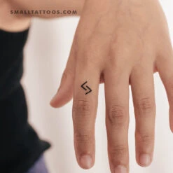 Jeran Rune Temporary Tattoo (Set Of 3) -Da Vinci Shop 170245217085