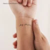 Stay Strong Temporary Tattoo (Set Of 3) 2 Stay Strong Temporary Tattoo (Set Of 3) -Da Vinci Shop 1702453267401