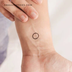 Little Circle Temporary Tattoo (Set Of 3)