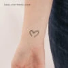 Double Heart Temporary Tattoo (Set Of 3) -Da Vinci Shop 1702902869284