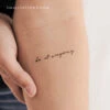 Do It Anyway Temporary Tattoo (Set Of 3) -Da Vinci Shop 1703617723611