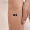 Solar System Temporary Tattoo (Set Of 3) -Da Vinci Shop 1704222479351