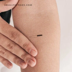 Knife Temporary Tattoo (Set Of 3)