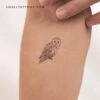 Barn Owl Temporary Tattoo (Set Of 3) -Da Vinci Shop 1704404150297