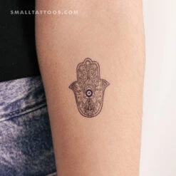Nazar Hamsa Temporary Tattoo (Set Of 3)