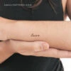 'Love' Temporary Tattoo (Set Of 3) -Da Vinci Shop 1705940765189