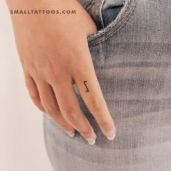 Eihwaz Rune Temporary Tattoo (Set Of 3)