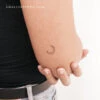 Moon Crescent Outline Temporary Tattoo (Set Of 3) -Da Vinci Shop 1705941314361