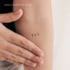 Small 777 Angel Number Temporary Tattoo (Set Of 3) 1 Small 777 Angel Number Temporary Tattoo (Set Of 3) -Da Vinci Shop 1705941387863