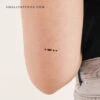 Morse Code L Temporary Tattoo (Set Of 3) -Da Vinci Shop 1705941719684