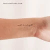 We'll Be Alright Temporary Tattoo (Set Of 3) -Da Vinci Shop 1705942729903