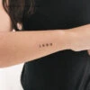 1989 Birth Year Temporary Tattoo (Set Of 3) -Da Vinci Shop 1706549026529