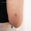 Minimalist Sunflower Temporary Tattoo (Set Of 3) -Da Vinci Shop 1706549991222