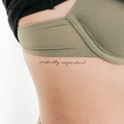 Perfectly Imperfect Temporary Tattoo (Set Of 3)