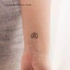 Lotus Meditation Temporary Tattoo (Set Of 3) -Da Vinci Shop 1707148077132